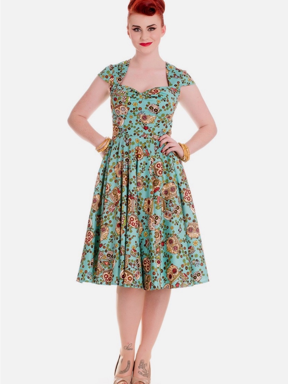 Hell Bunny Day of the Dead Dress